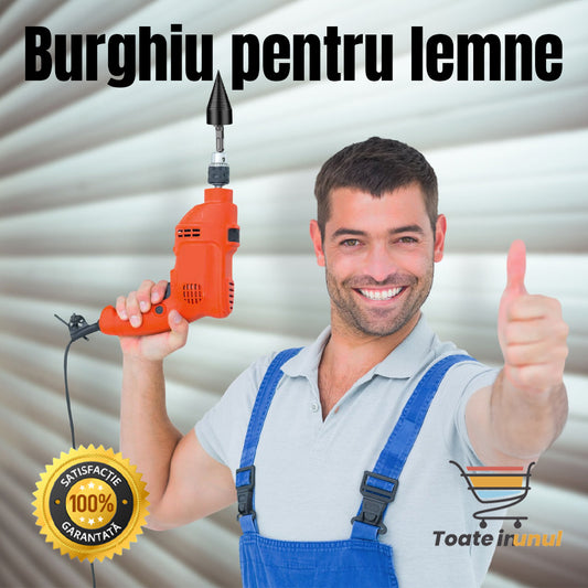 Burghiu crăpat lemne