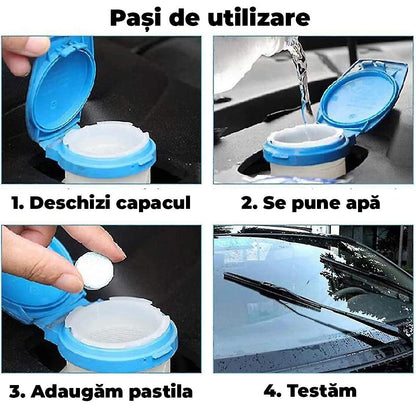 Tablete instant parbriz