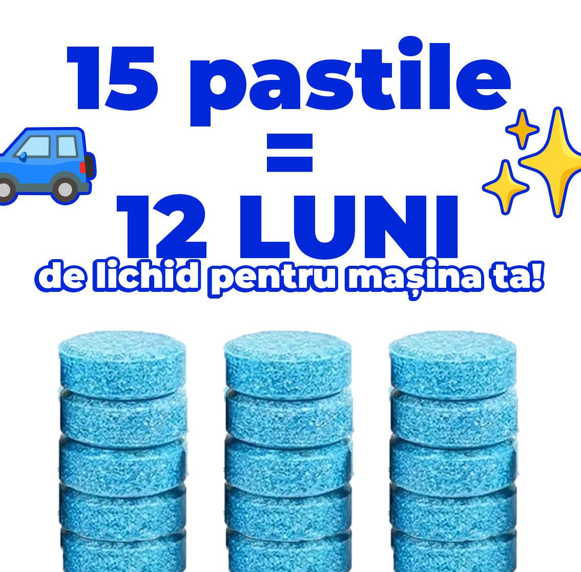 Tablete instant parbriz