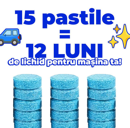 Tablete instant parbriz